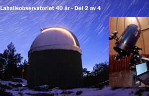 Nytt teleskop till Lahallsobservatoriet Lahallsobservatoriet med Meade-teleskop