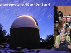 Lahallsobservatoriet i modern tid Lahallsobservatoriet med scouter