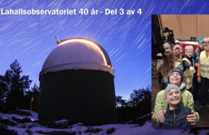 Lahallsobservatoriet i modern tid Lahallsobservatoriet med scouter