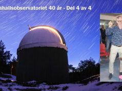 Lahallsobservatoriets 40-årsjubileum: Nostalgi och visioner Skål för Lahallsobservatoriet