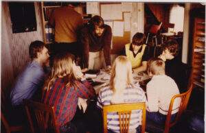 Astrohuset 1980 – ett gulnat fotografi