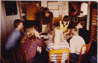 Astrohuset 1980 – ett gulnat fotografi