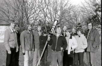 Astrohuset i Västra Frölunda – del 1 av många Amatörsektionen har möte vid Astrohuset 1979