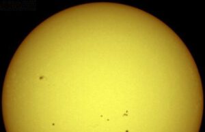 Solvisning vid Lahallsobservatoriet