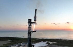 SpaceX Super Heavy fångad på första försöket SpaceX Super Heavy fångades i landningen av Mechazillas s.k. chopsticks