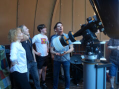 Årsmöte i GAK med Astronomisk Ungdom Astronomisk Ungdom och GAK:s ordförande Tomas Hultgren