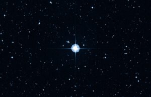 Metusalem-stjärnan: yngre men ändå gammal Metusalem-stjärnan