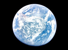 Jorden från månlandaren Blue Ghost Jorden från månlandaren Blue Ghost