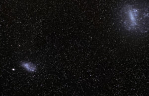 Aquarius III – stjärnhopen som blev dvärggalax Lilla och Stora Magellanska molnen