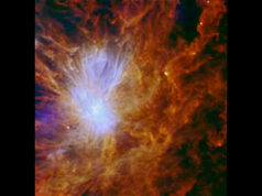 Hur stjärnor formar sitt molekylmoln: Stjärnfeedback och gasflöden i Mon R2 Mon R2