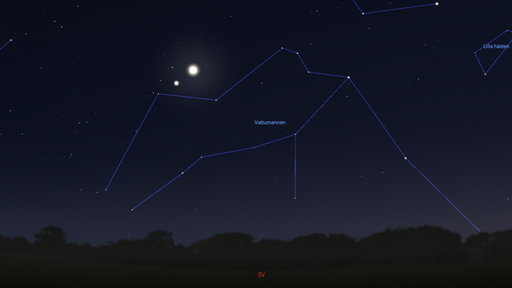 Saturnus och Venus i konunktion