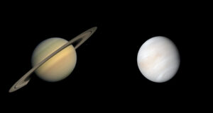 Venus och Saturnus i konjunktion idag Saturnus och Venus i konjunktion